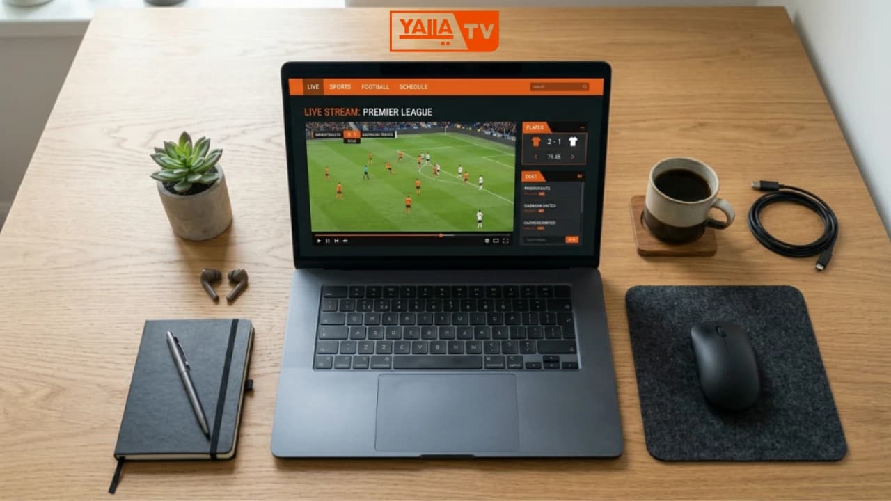 Yalla TV APK running a live match on Android: install guide